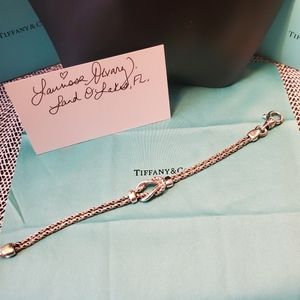 SOLD:Tiffany&Co Vintage Double Rope Love Knot Bracelet